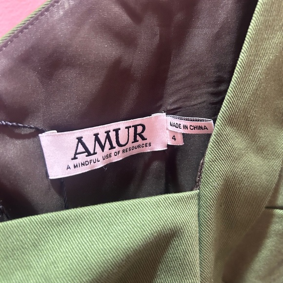 AMUR Asymmetrical Green Jumpsuit - Picture 6 of 6